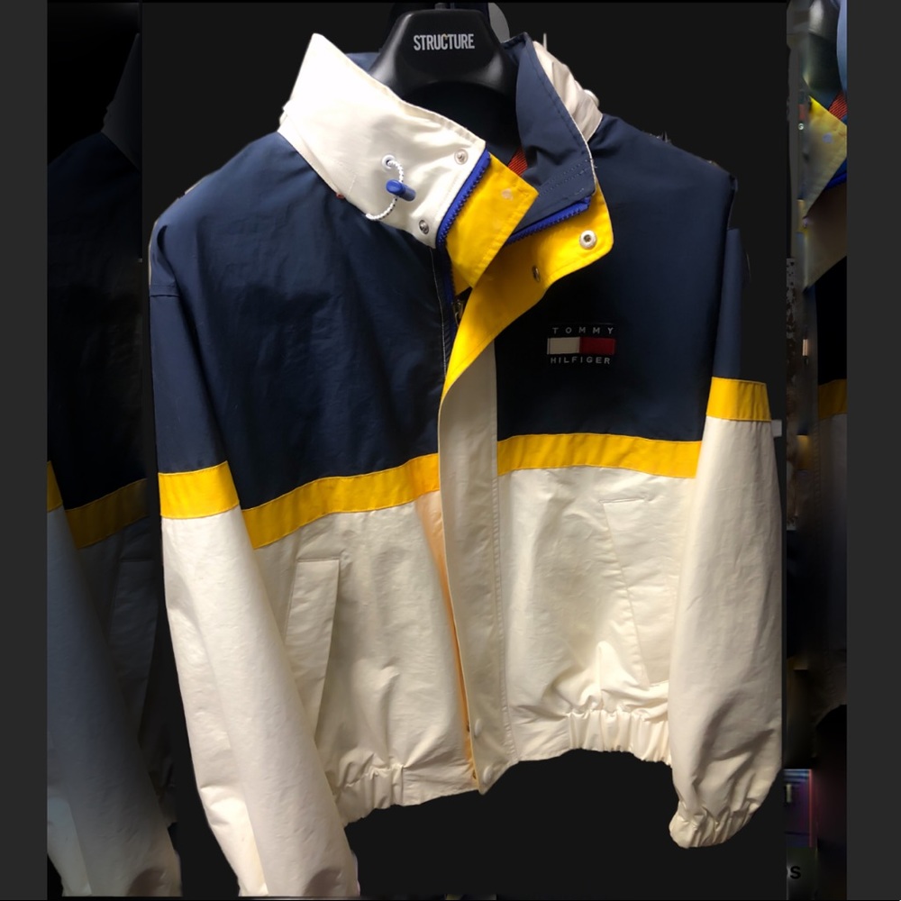 Men’s Tommy Hilfiger Windbreaker with Hood (1990s)